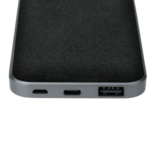 Внешний аккумулятор Ин Велюр (In Velour) 10000 mAh, черный